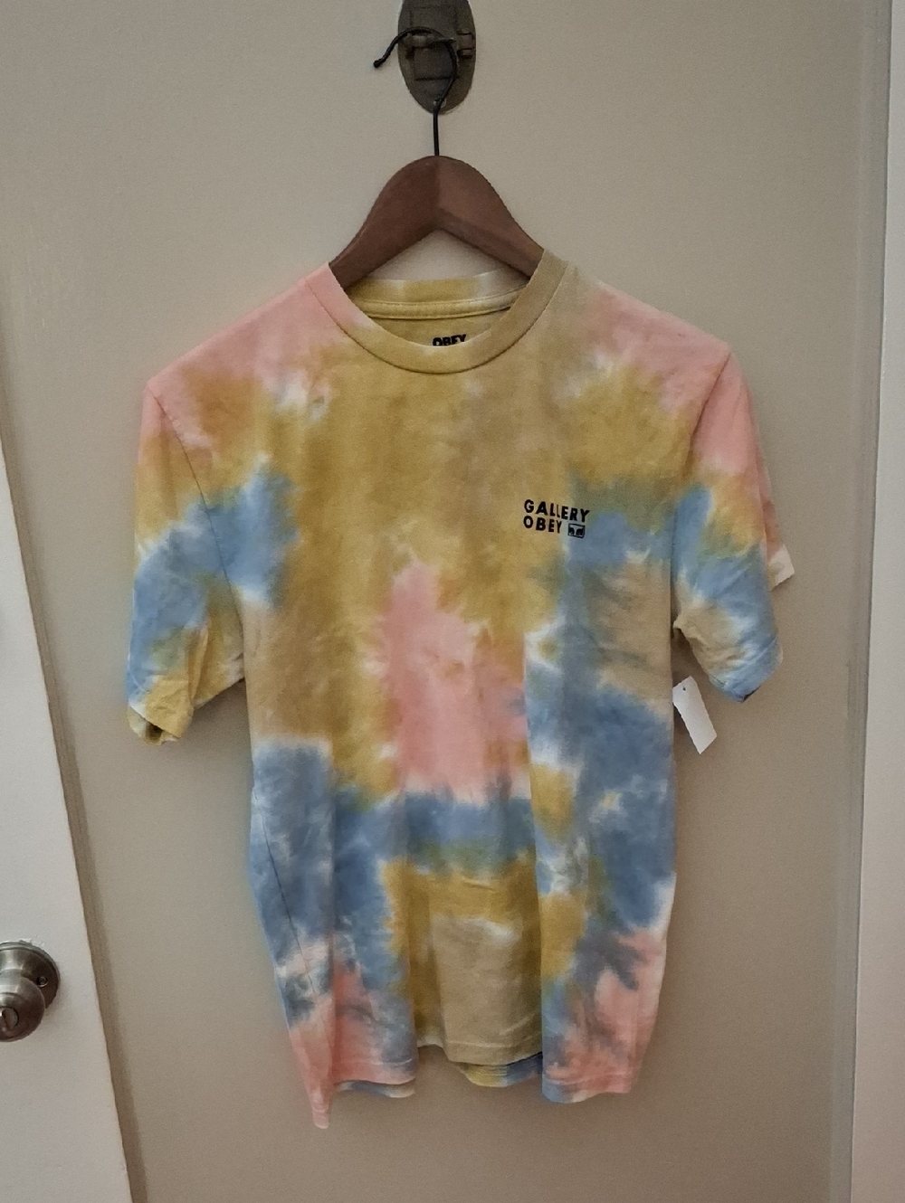 NWT Obey Tie Dye Tee In S_1